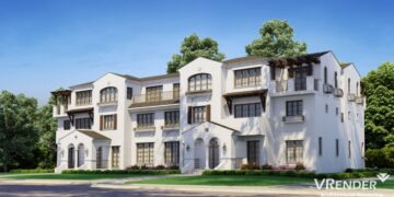 High Resolution 3D Architectural Renderings